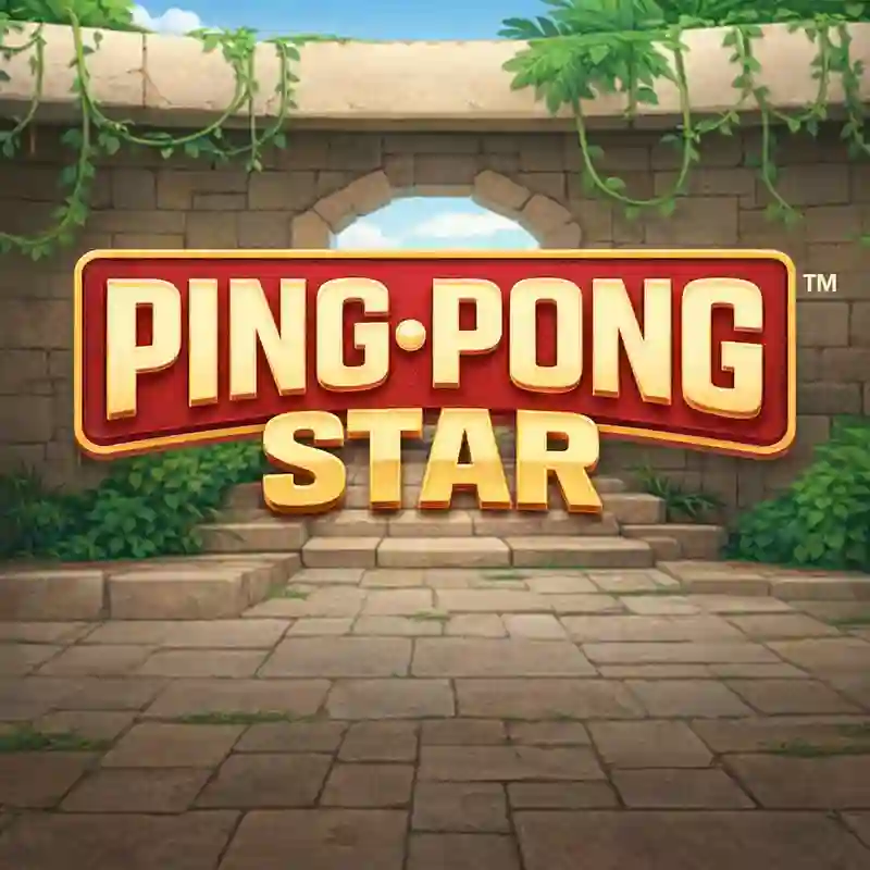 Ping Pong Star casino game interface at tg7771